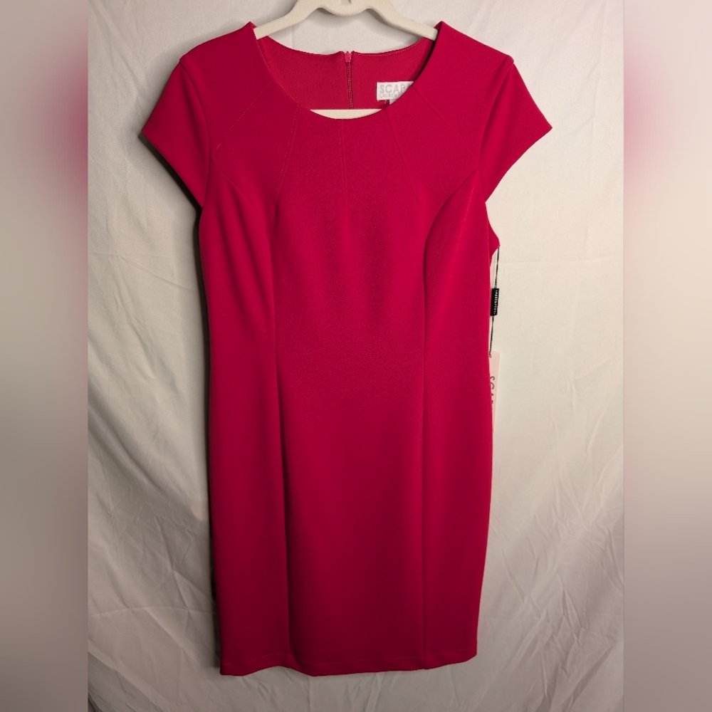 Elegant Pink Midi Dress